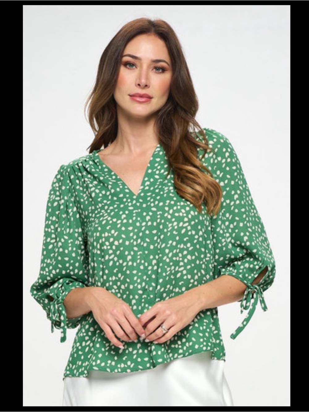 Olivia grey small blouse
